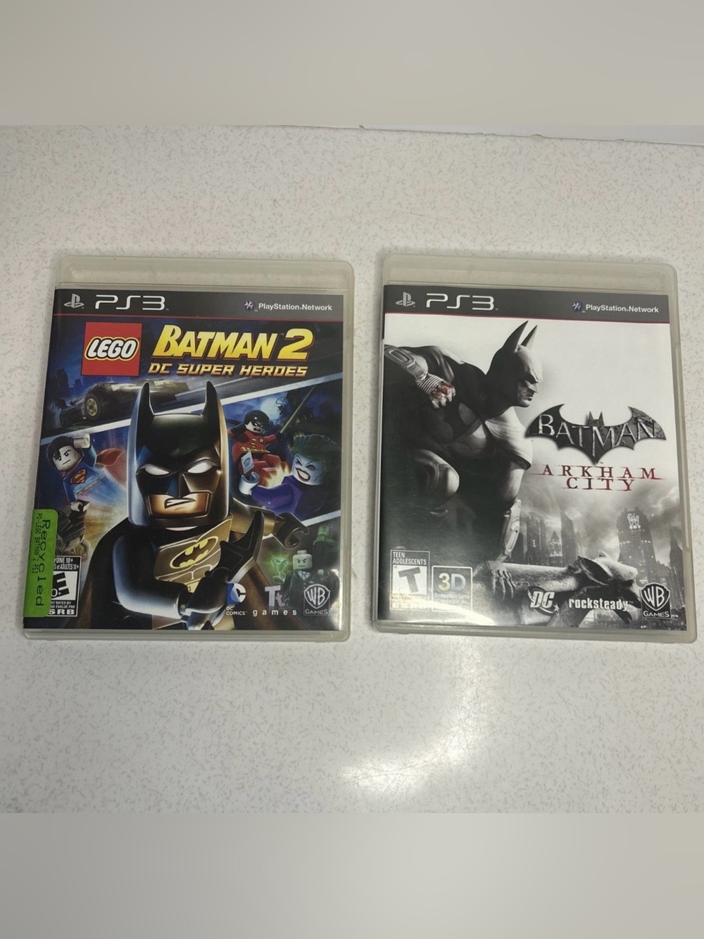 Lego Batman 2: DC Super Heroes And Batman Arkham City (PS3, 2012) Complete CIB